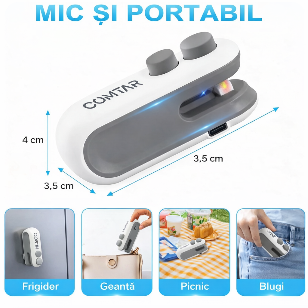 Dispozitiv 2in1 de Taiere si Sigilare Rapida